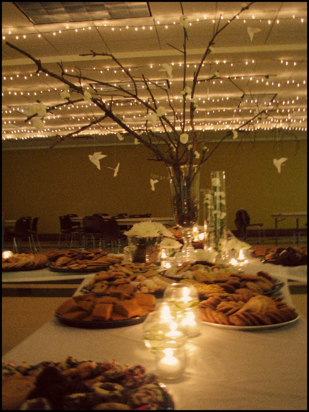 Reception DecorationsConfirmation AfterParty At Home With Natalie