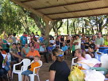 Participantes do culto