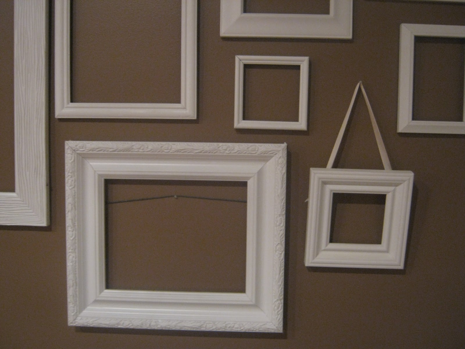 Dwelling & Telling DIY Empty Frame Collage