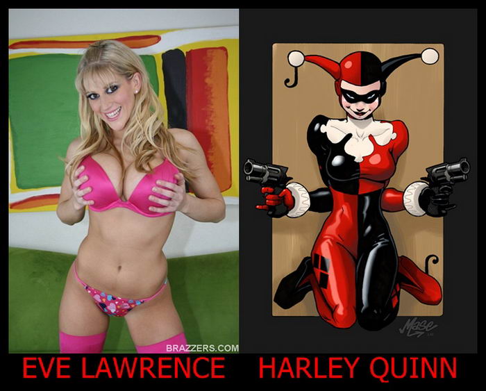 Eve Lawrence como Harley Quinn