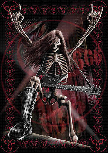 Heavy metal skeleton