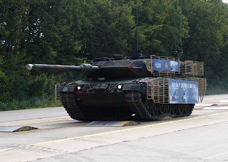 Leopard 2A6M CAN Canadian Army Kraus Maffei Wegmann Tanker Poster