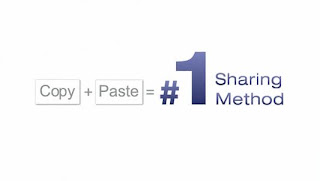 copy paste sharing method