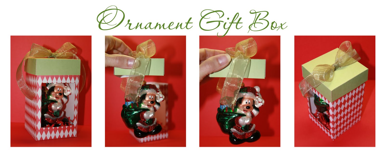 Paper Perfection Ornament Gift Box