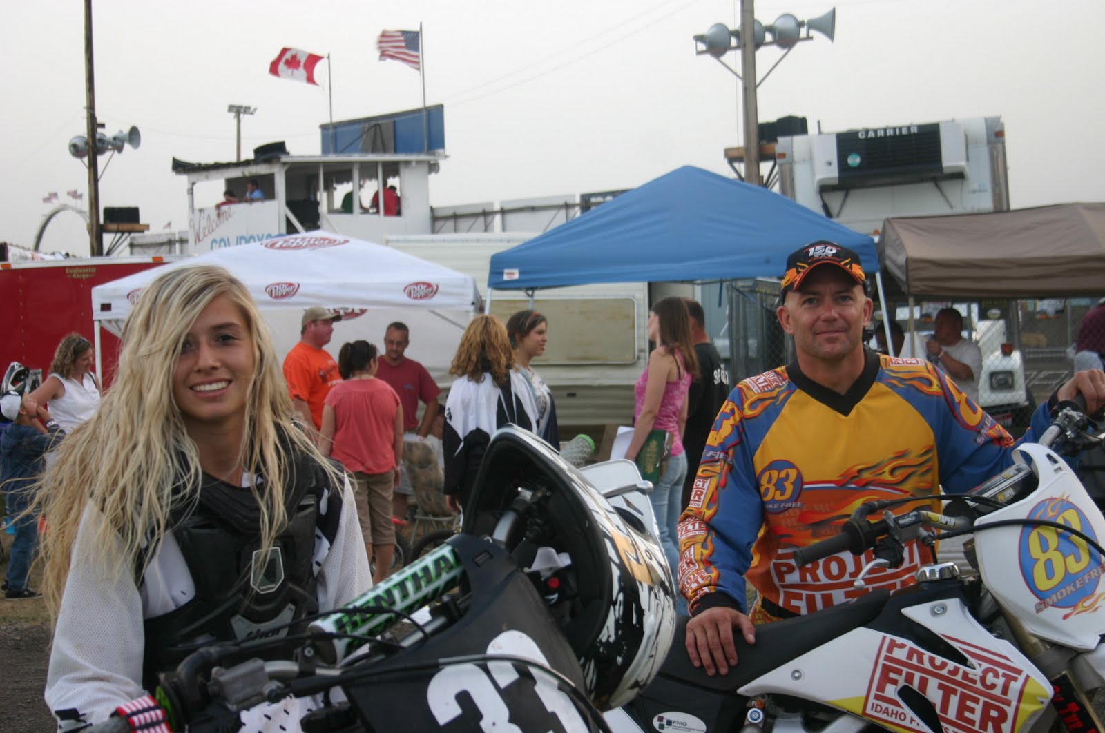 Ed Barnowski Project Filter Motocross Rider Kootenai County Fair