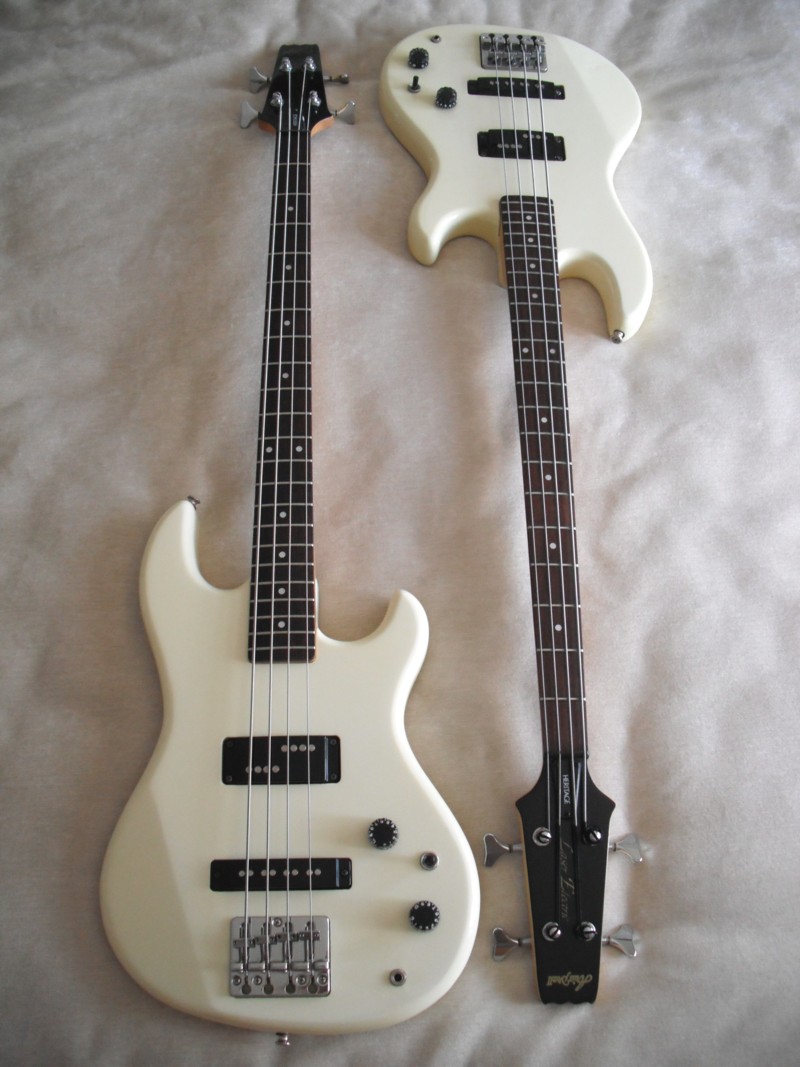 Flat Eric's Bass & Guitar Collection Aria Twins and a Pair of Blazers
