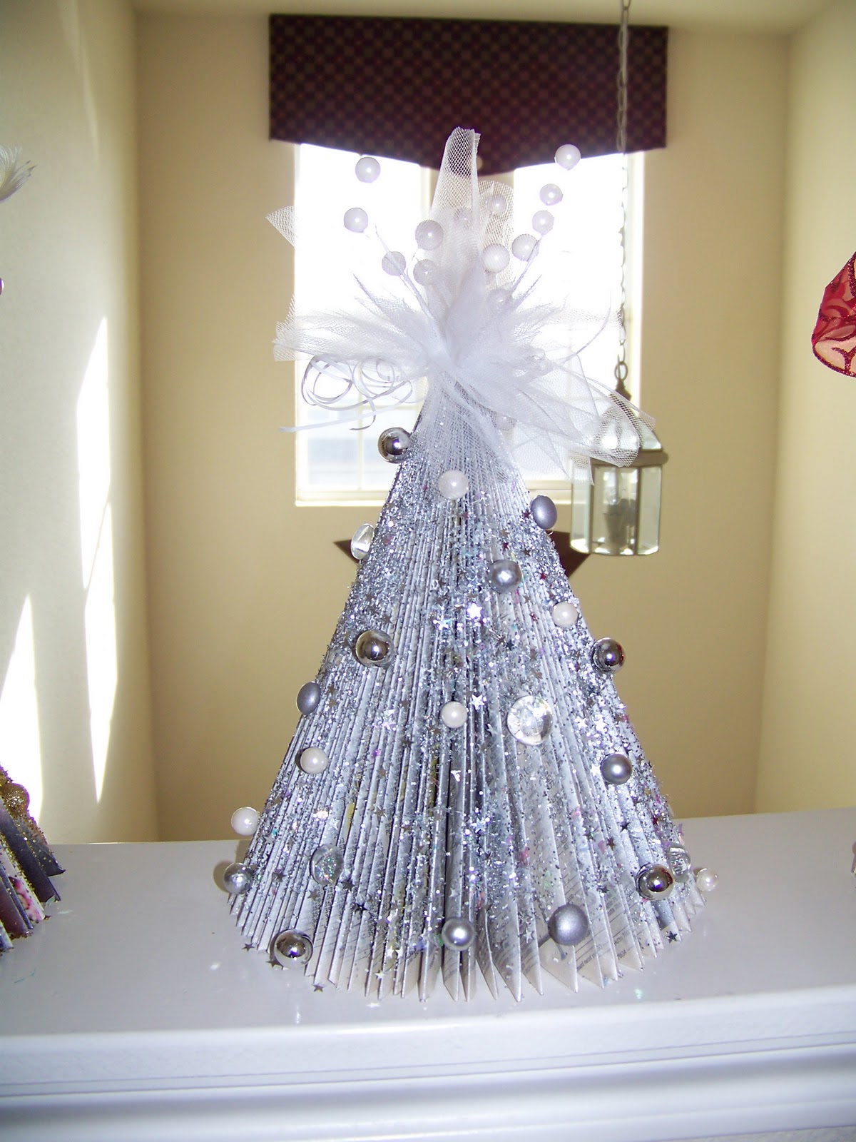 a scrapping time Recycled Christmas Trees