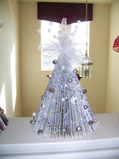 a scrapping time: Recycled Christmas Trees