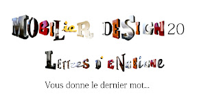 MOBILIERDESIGN20 LETTRES D'ENSEIGNE