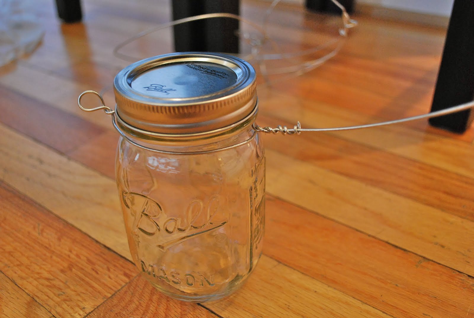 Life as a Thrifter Hanging Mason Jar Tutorial