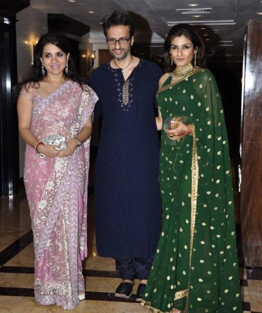 Bollywood Stars at Sameer SoniNeelams wedding reception Pictures event pictures