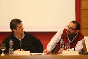 Javier Romañach, miembro del Foro de Vida Independiente, durante la entrevista.