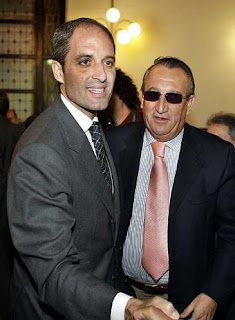 En la fotografía, Francisco Camps y Carlos Fabra