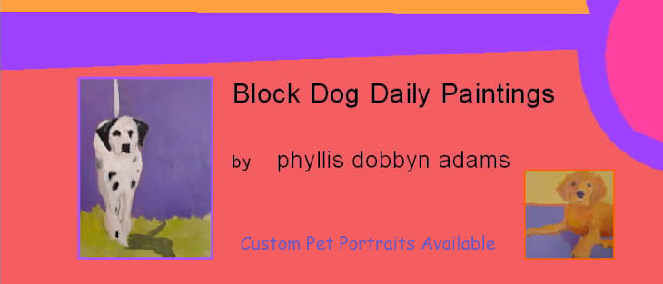 Block Dog Art