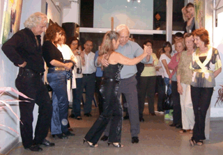 Noche de Tango en Galeria Berthier  28/08/09