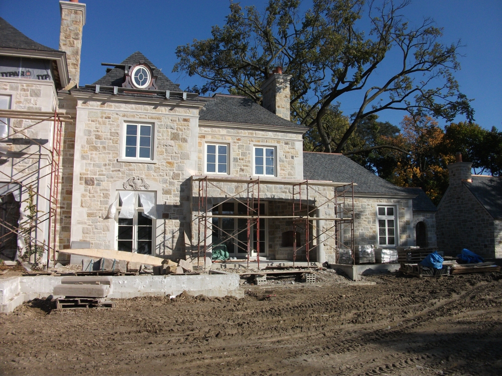 Limestone & Boxwoods A Stone French Manor In Lake Forest
