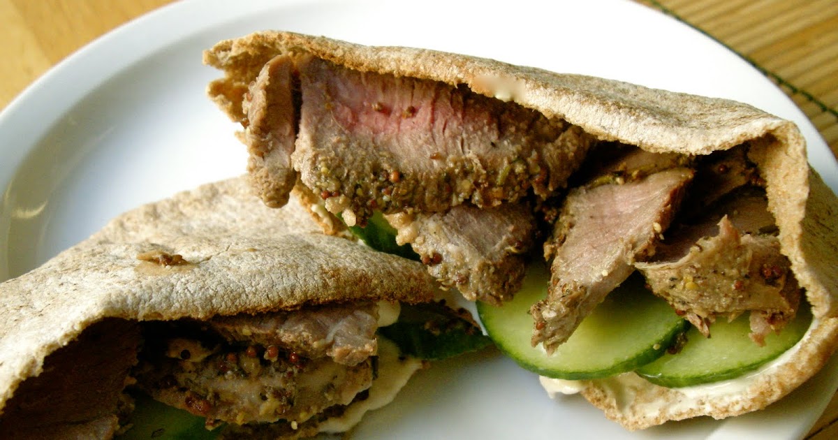 Foodism Mom Grilled lamb pita pockets...