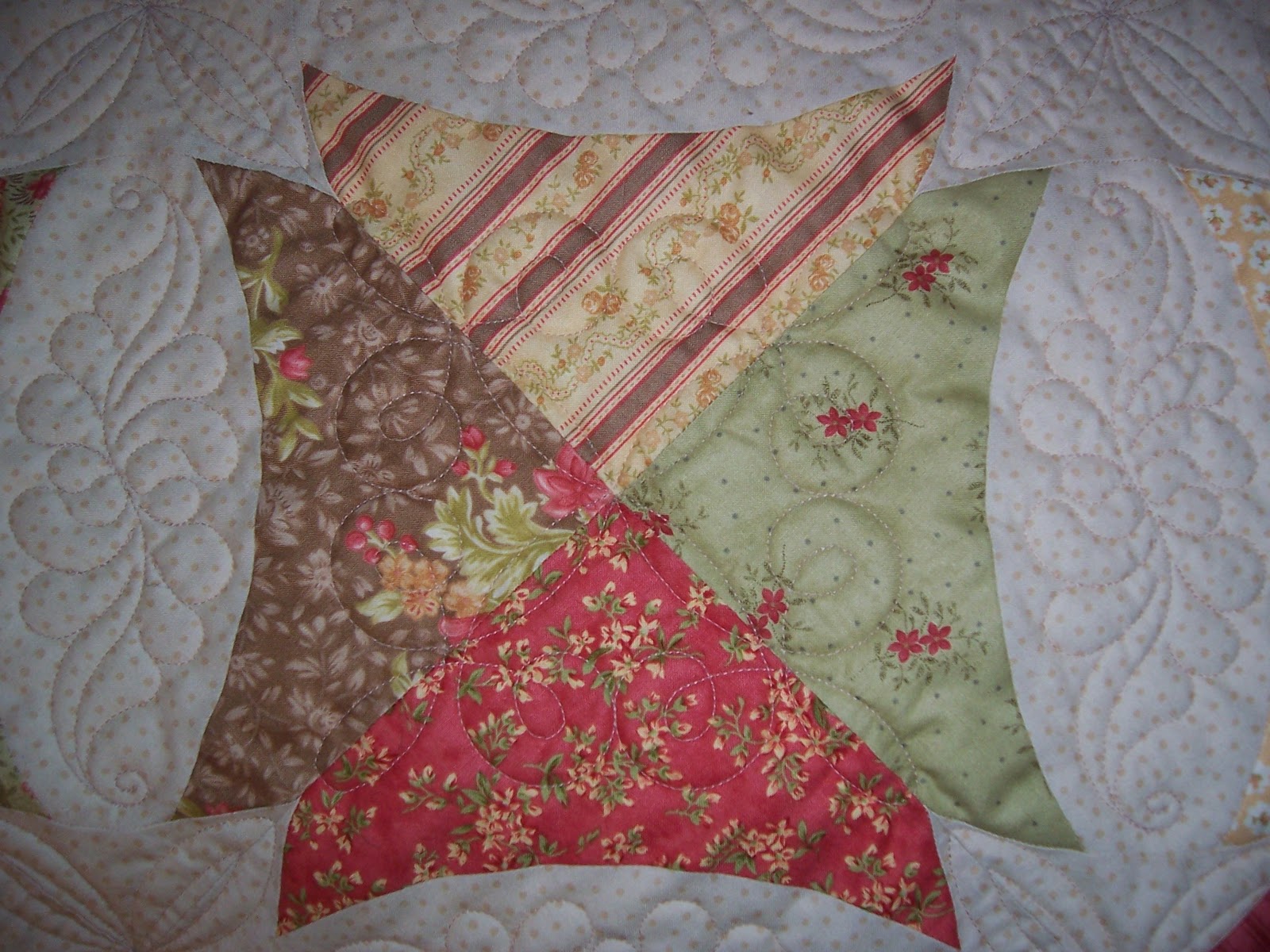 Quilting on Main Street Winner's Bouquet, Finished At Last