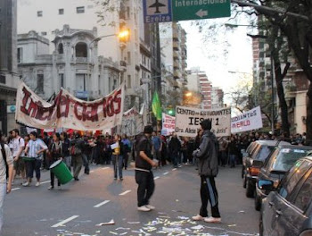 En la calle junto a los otros terciarios