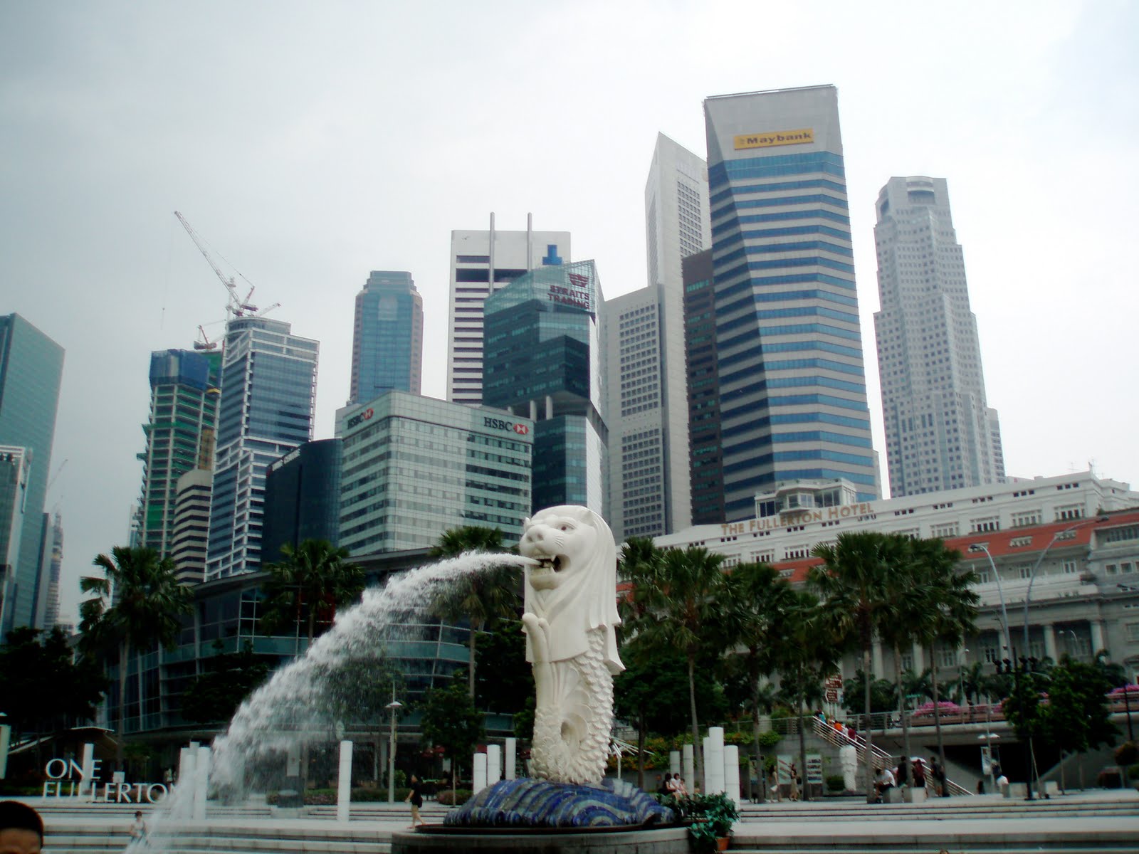 Clarita in Asia The Singapore Lion