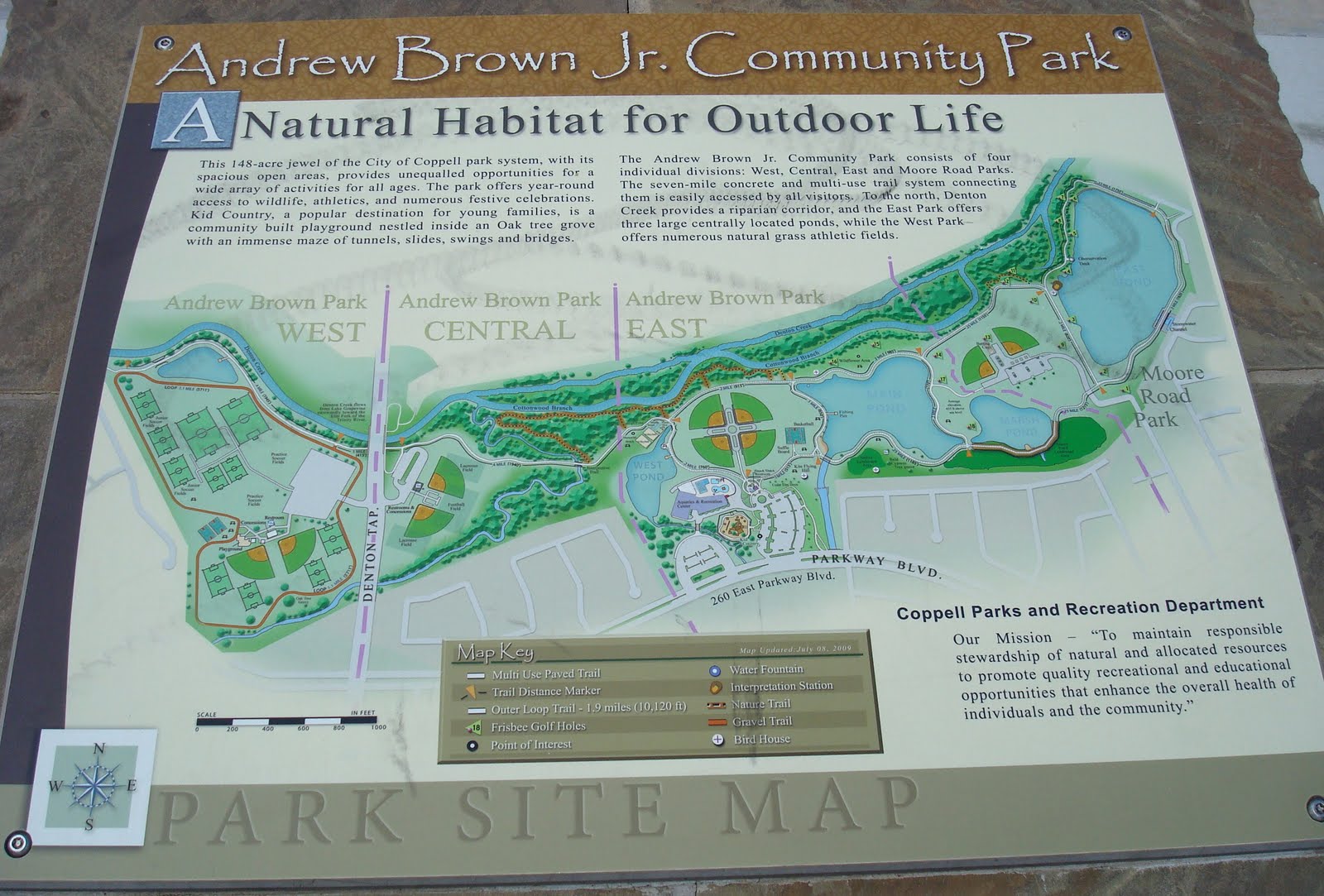 DFW Parks & Playgrounds Andrew Brown Jr Community Park East/Kid Country