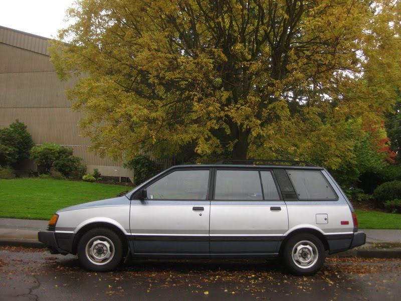 OLD PARKED CARS. 1987 Imported for Plymouth Colt Vista Wagon.