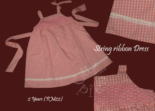 String Ribbon Dress