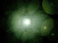 This image from the Japanese Advanced Satellite for Cosmology and Astrophysics shows the X-ray glow of the 100-million-degree Fahrenheit gas that fills the Perseus cluster This image from the Japanese Advanced Satellite for Cosmology and Astrophysics shows the X-ray glow of the 100-million-degree Fahrenheit gas that fills the Perseus cluster