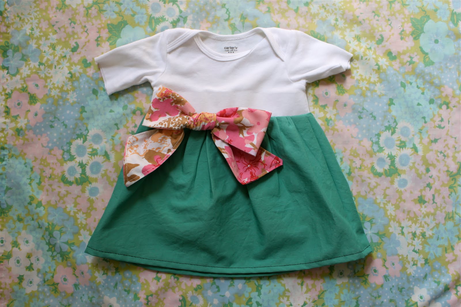 Onesie Dress Tutorial