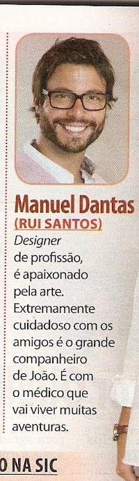 Personagem de Rui Santos na novela " Laços de Sangue"