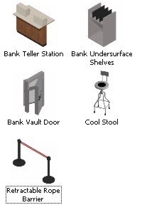 Biblioteca ArkiTecton: Mobiliarios para Centros Bancarios