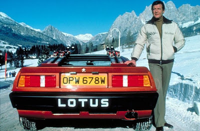 Roger Moore and Lotus