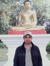 ME WITH  LORD BUDDHA  AT LUMBINI