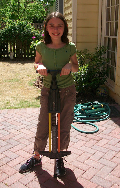 I love to pogo stick!!