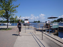 our last lock - Port Severn- the smallest but busiest