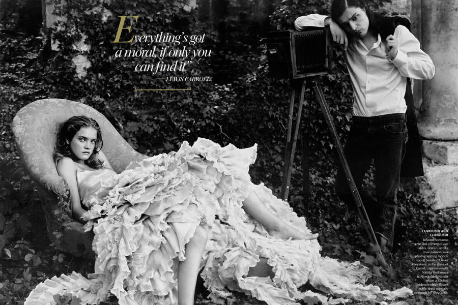Alice in Wonderland Editorials: Alice in Wonderland by Annie Leibovitz