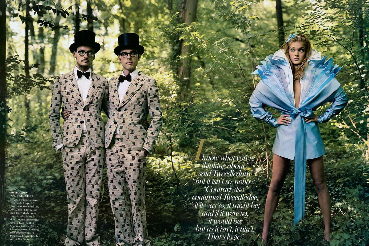 Alice in Wonderland Editorials: Alice in Wonderland by Annie Leibovitz