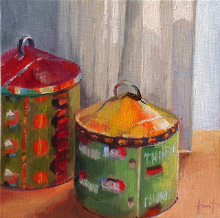 Two Big Tins by Liza Hirst
