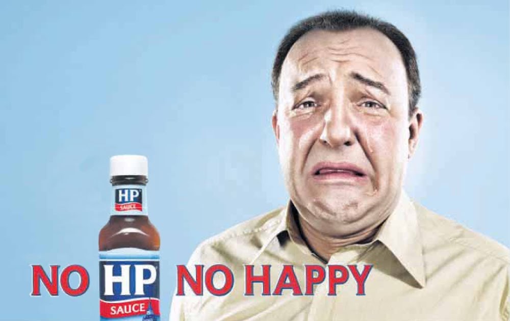 The little design pocket HP Sauce poster ad