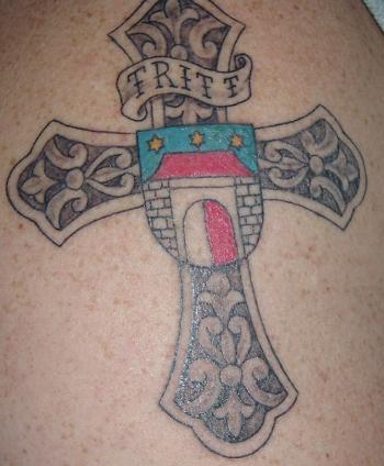 Cross Tattoo With Wings Design crosses tattoo designs with wings. Cross Tattoo With Wings Design