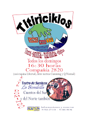 Compañía de Teatro de Sombras "La Bombilla", con su obra "Cuerntos del Sur y del Norte"