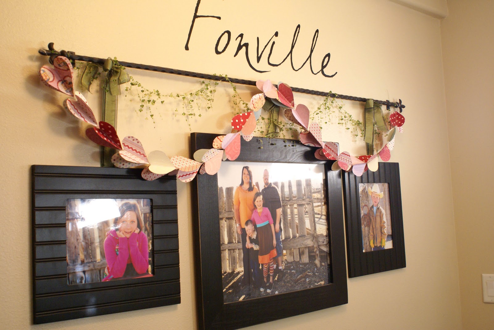 Anne's Vinyl and so much more! DIY valentine garland