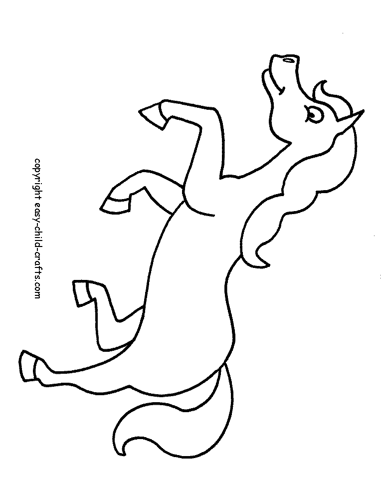 Coloring Pages: Horse Coloring Pages