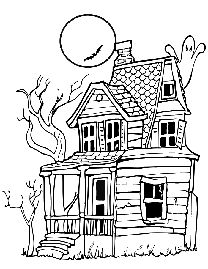 Coloring Pages: Halloween Coloring Pages Collection 2010
