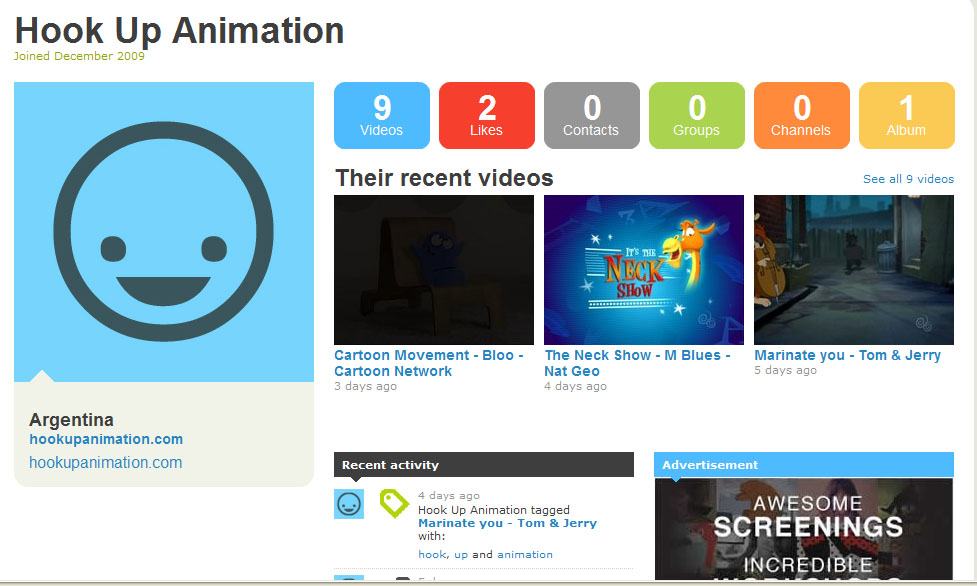 hook up animation vimeo war naked girl running