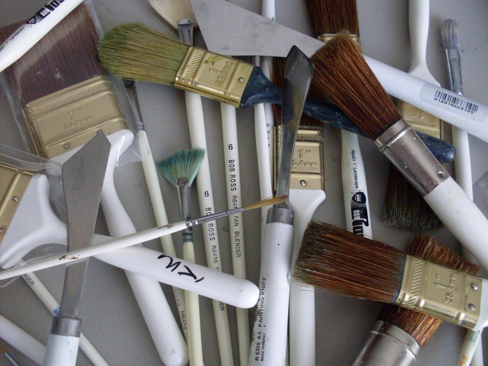 Happy Little Trees Studio Bob Ross Brushes