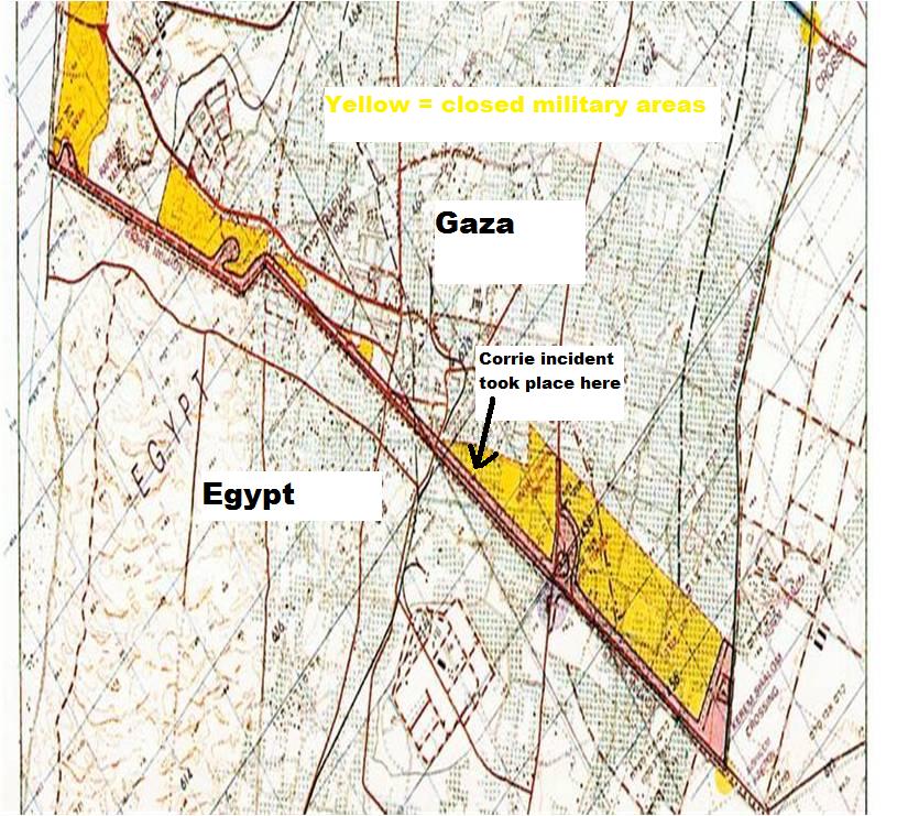 Israël : Retour aux frontières de 1967 selon Obama - Page 7 Corrrie+map