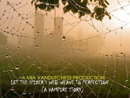Let The Spider's Web Weave To Perfection ( Vampire Story )