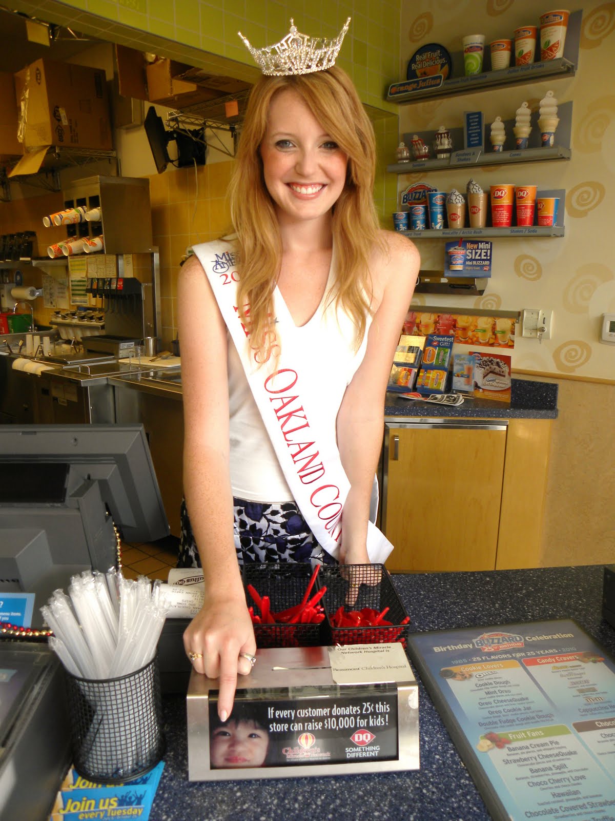 The Journey of Miss Oakland County CMN Dairy Queen Miracle Treat Day!