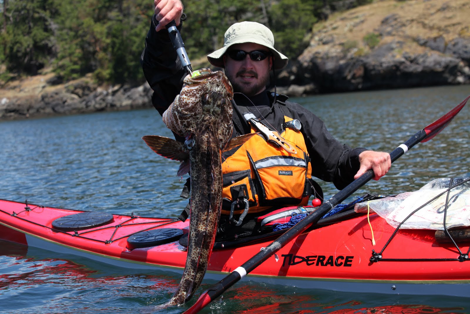 Handlining from a Sea Kayak - HLF